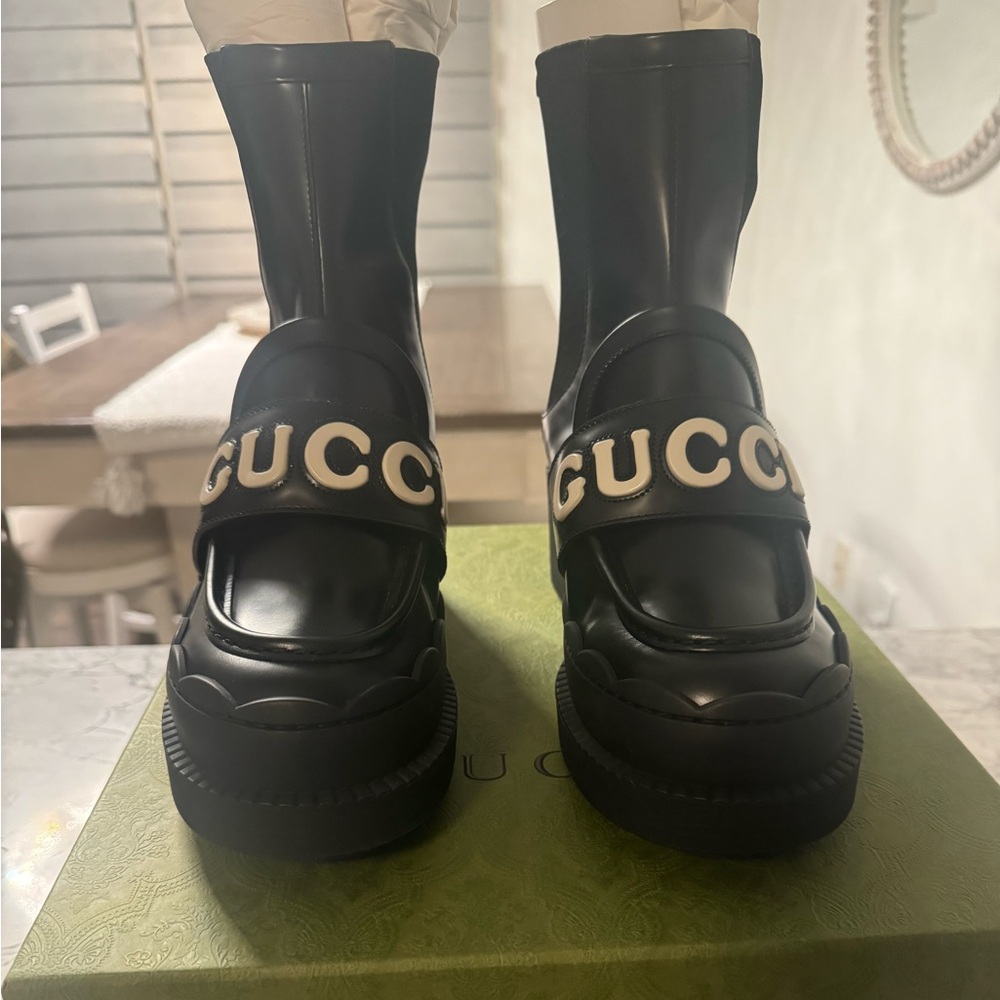 Brand new Gucci boots never worn.